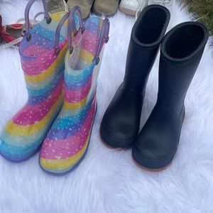 Brand new rain boots